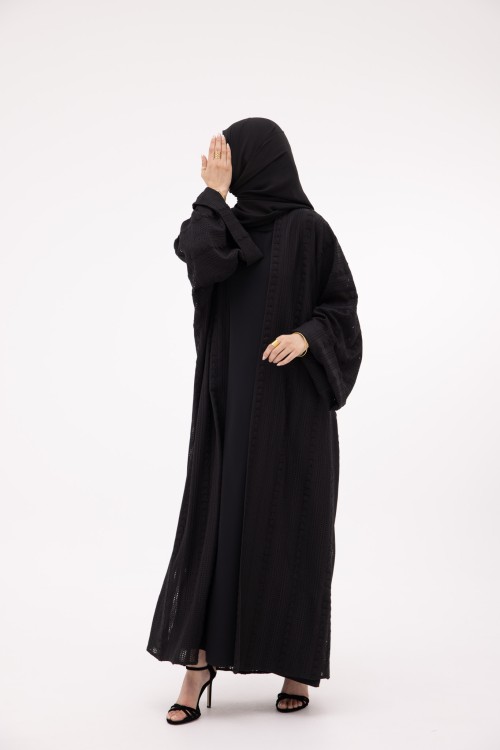 Abaya Estela noir