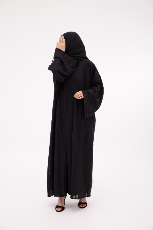 Abaya Estela noir