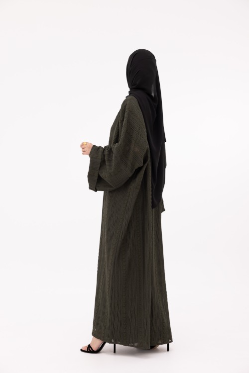 Abaya Estela kaki