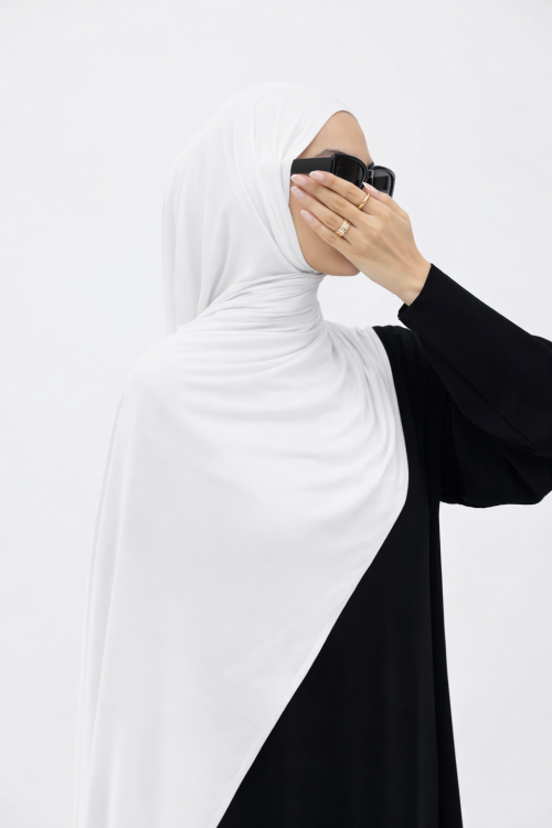 x Hijab blanc