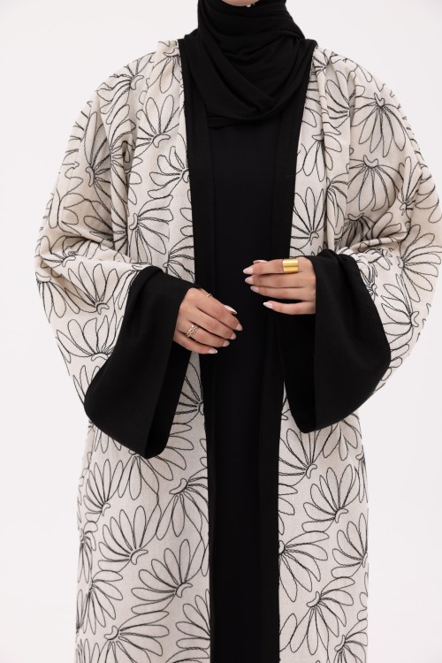 Abaya Saraï beige