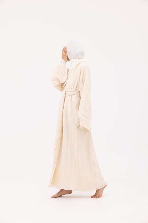 Abaya Déborah crème