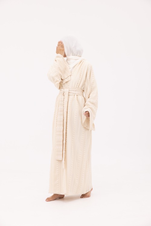 Abaya Déborah crème