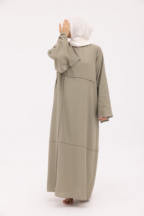 Robe Marina en Lin jade