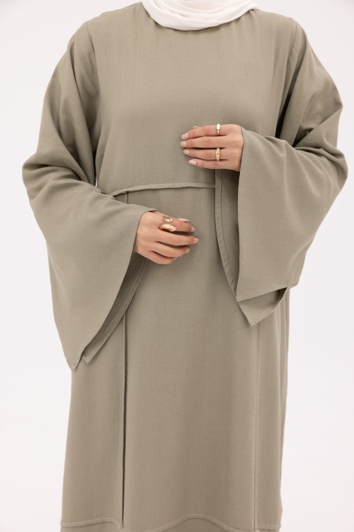 Robe Marina en Lin jade