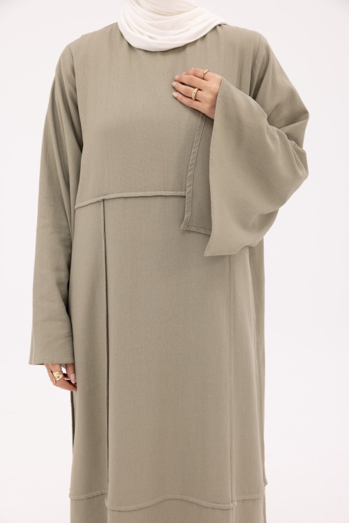 Robe Marina en Lin jade