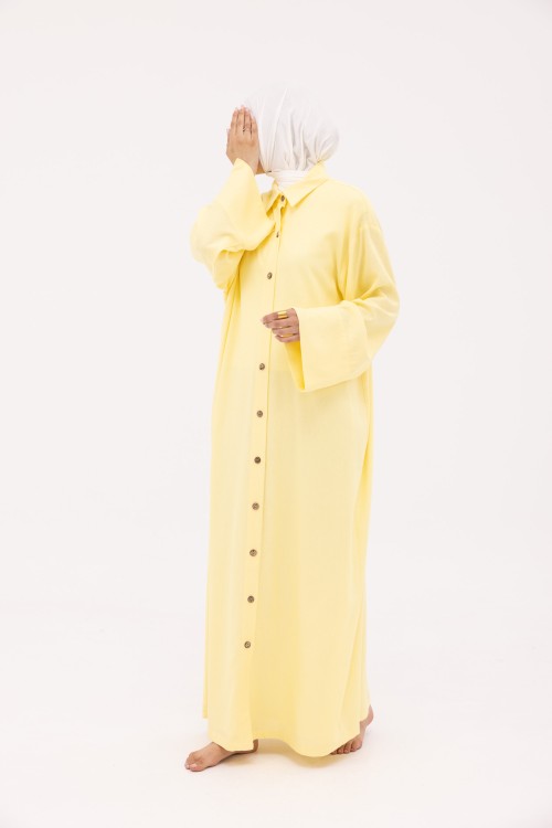 Robe Chemise Larissa jaune