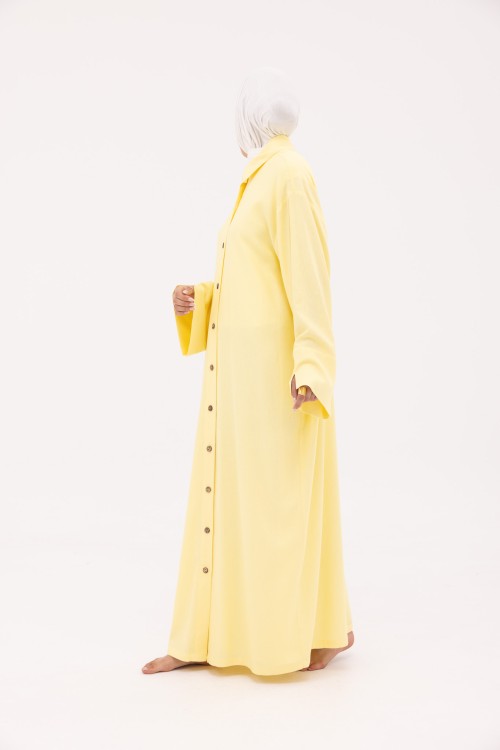 Robe Chemise Larissa jaune