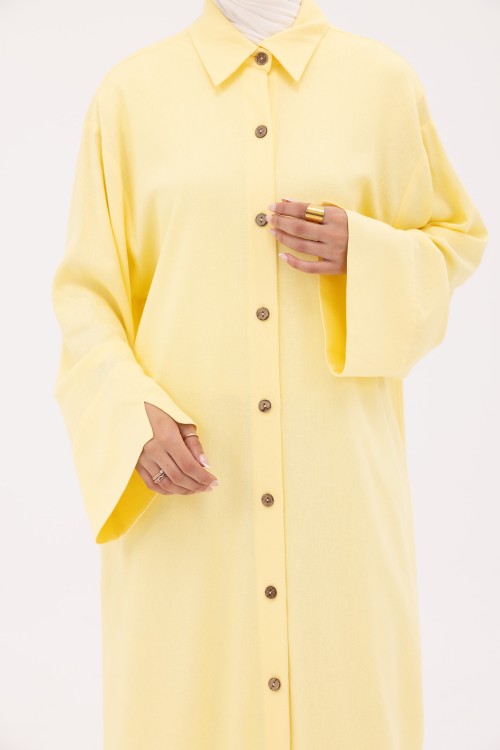 Robe Chemise Larissa jaune
