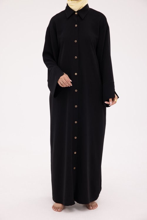 Robe Chemise Larissa noir