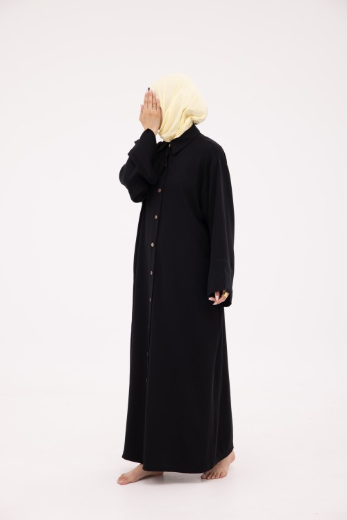Robe Chemise Larissa noir