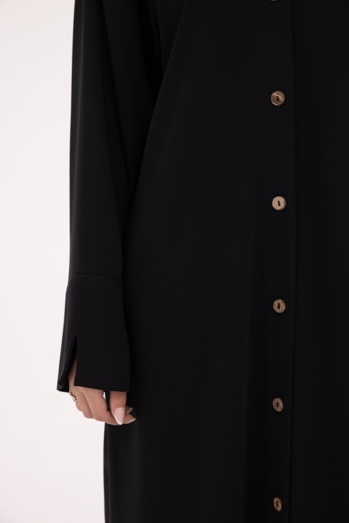 Robe Chemise Larissa noir