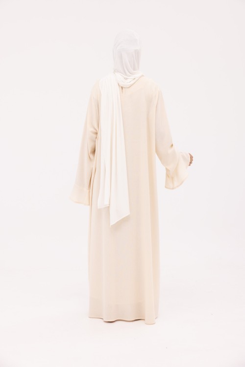 Robe Amandine en Lin crème