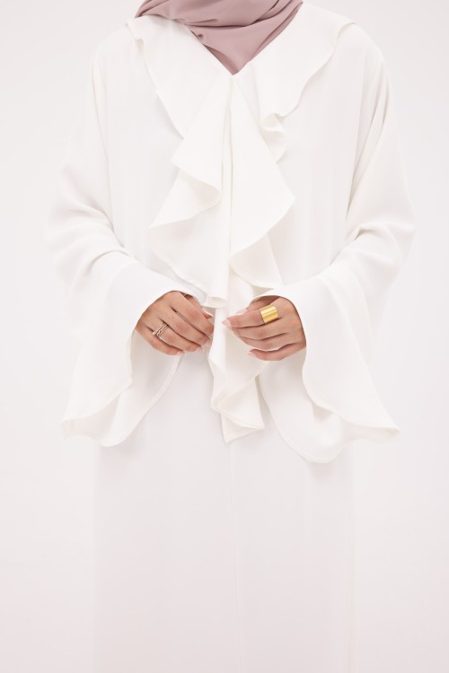 Robe Amandine blanc