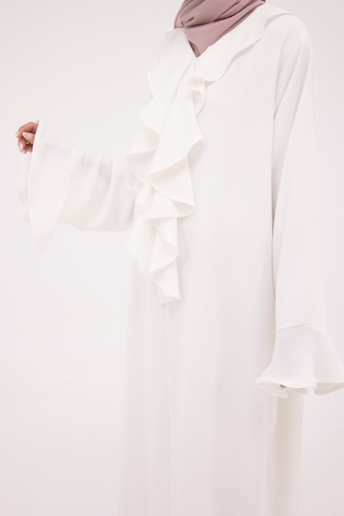 Robe Amandine blanc