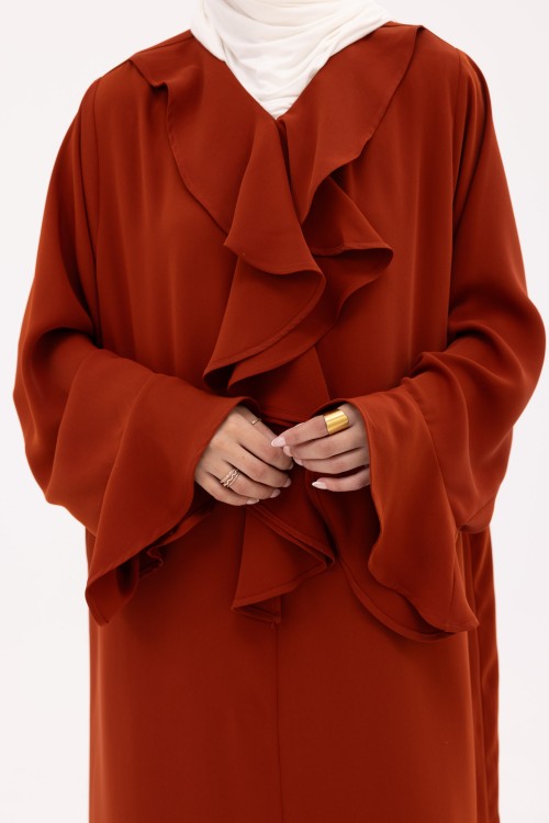 Robe Amandine terra