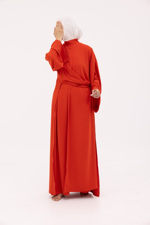 Ensemble Lorena orange