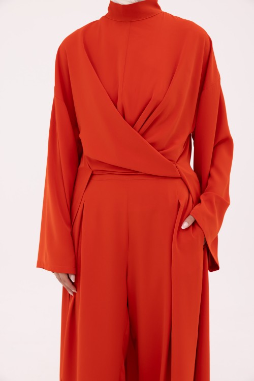 Ensemble Lorena orange