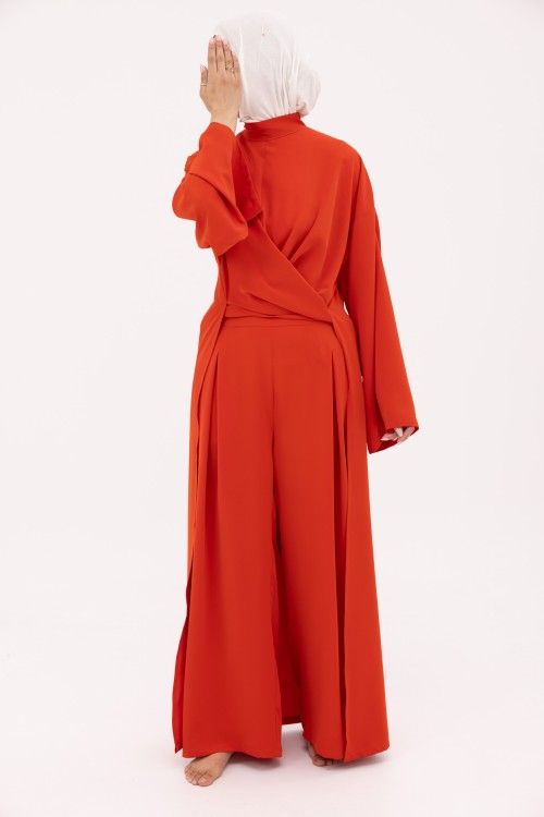 Ensemble Lorena orange