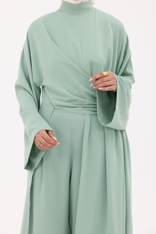 Ensemble Lorena vert d'eau
