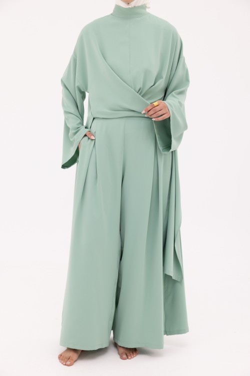 Ensemble Lorena vert d'eau