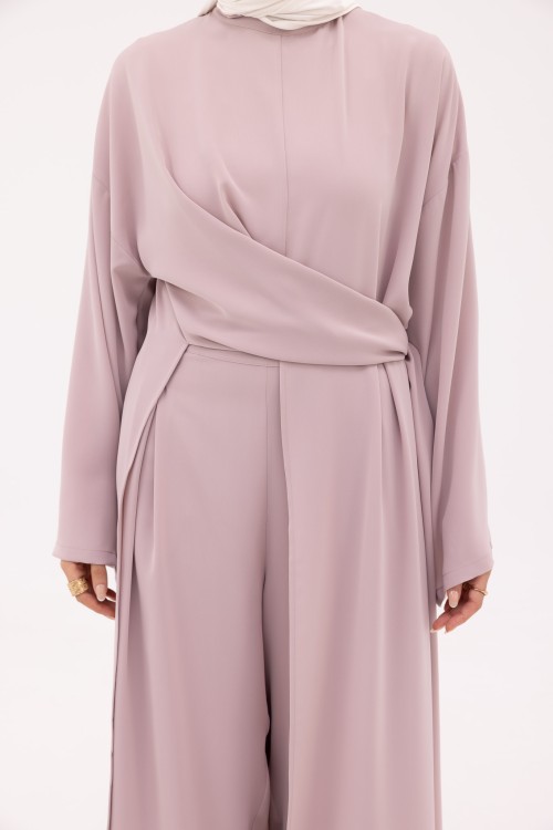 Ensemble Lorena vieux rose