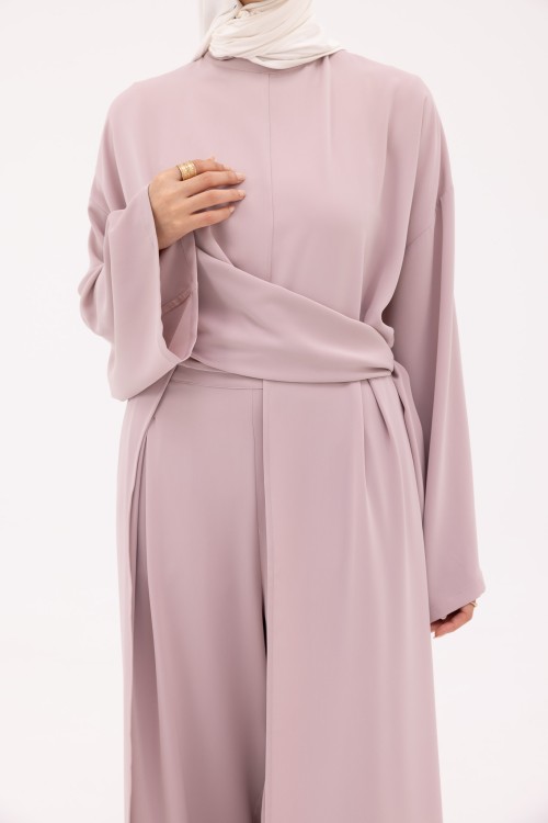 Ensemble Lorena vieux rose