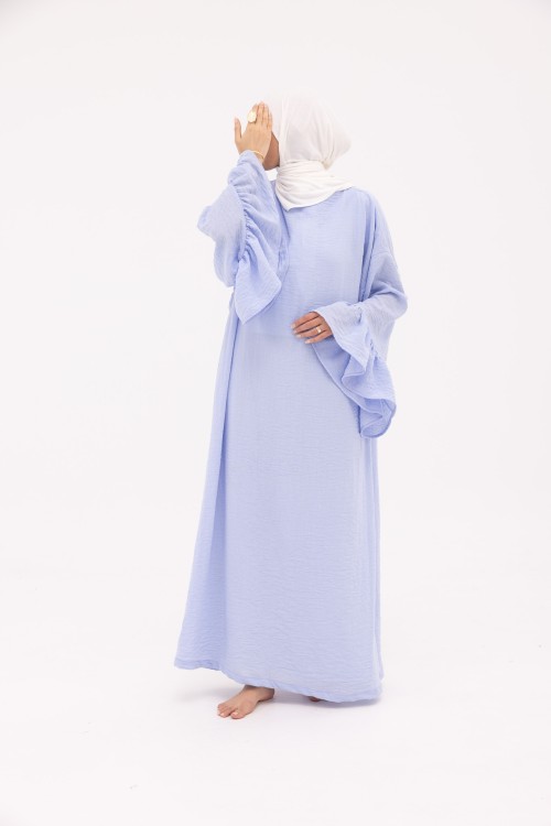 Robe Sayda en Lin baby blue