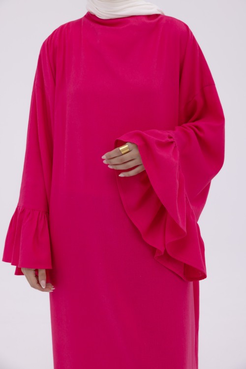 Robe Sayda en Lin fushia