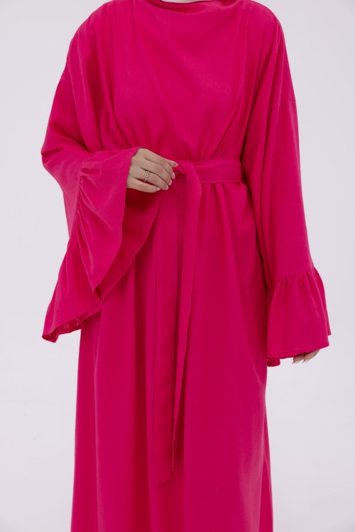Robe Sayda en Lin fushia