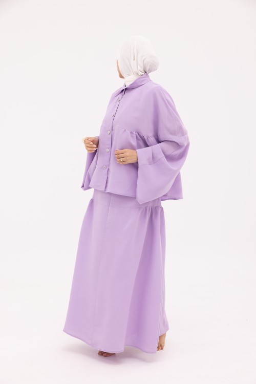 Ensemble Giovanna violet