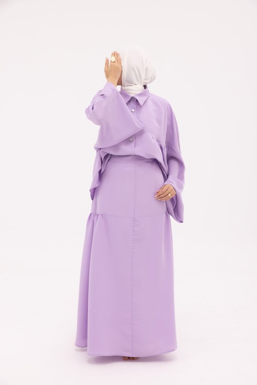 Ensemble Giovanna violet