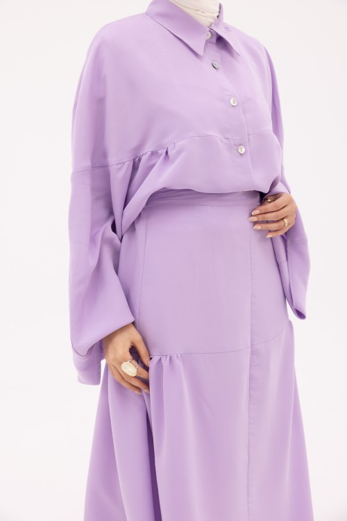 Ensemble Giovanna violet