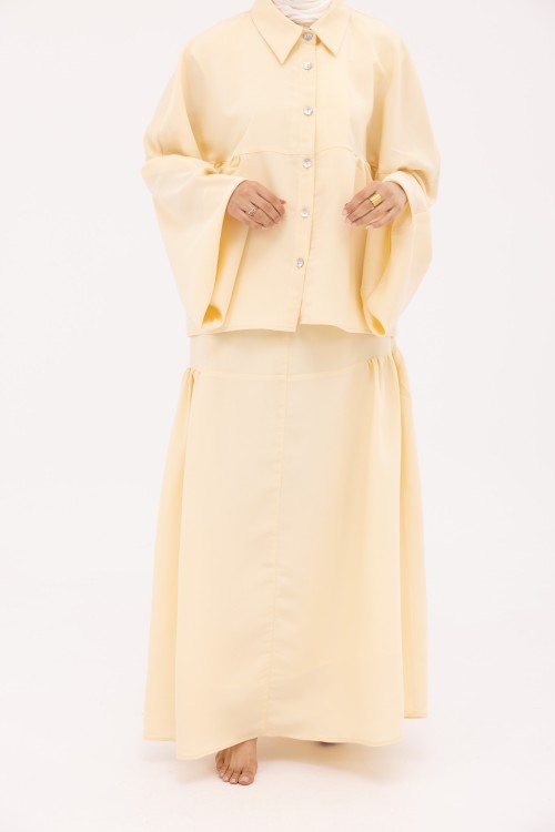 Ensemble Giovanna jaune beurre