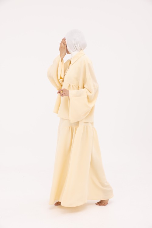 Ensemble Giovanna jaune beurre