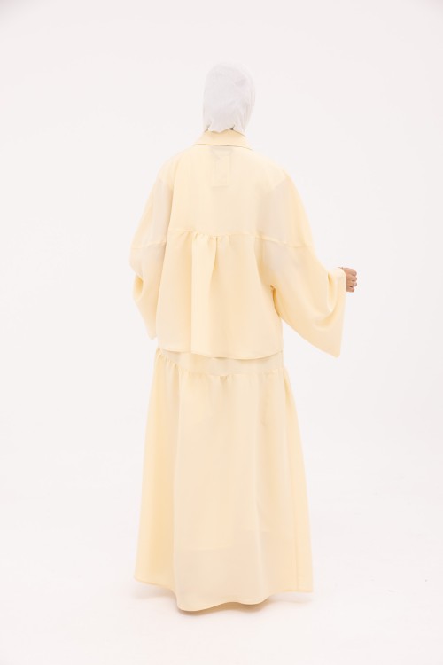 Ensemble Giovanna jaune beurre