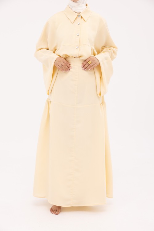 Ensemble Giovanna jaune beurre
