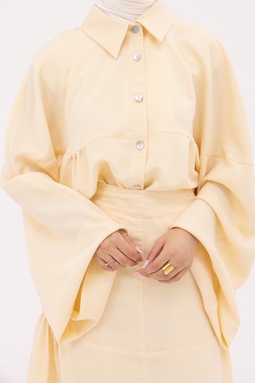 Ensemble Giovanna jaune beurre