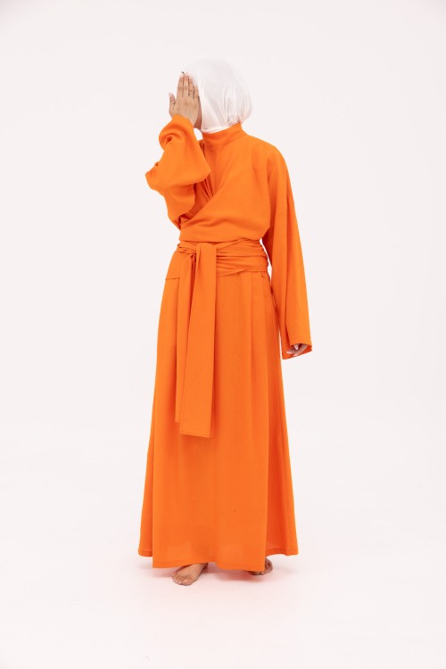 Robe Kamy en Lin orange