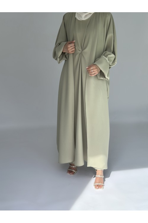 Ensemble lola vert amande