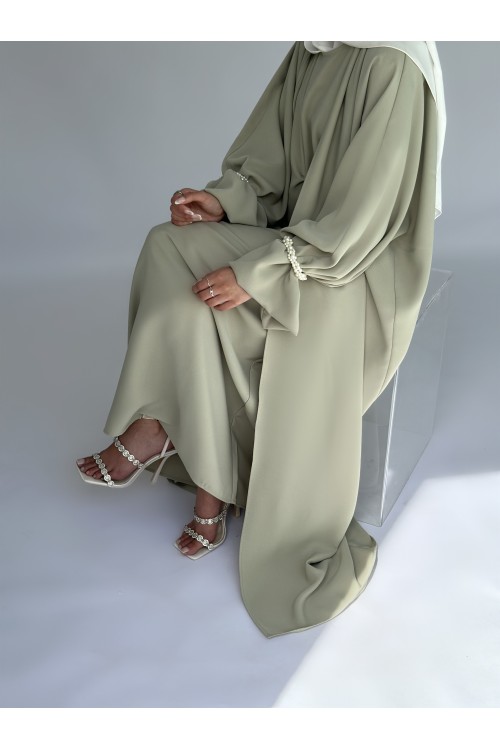 Ensemble lola vert amande