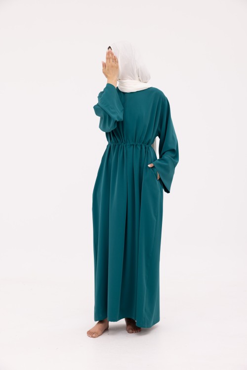 Robe Marcya vert canard