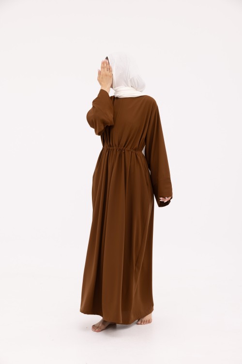 Robe Marcya marron