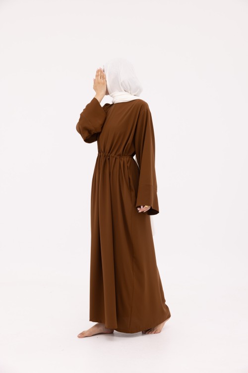 Robe Marcya marron