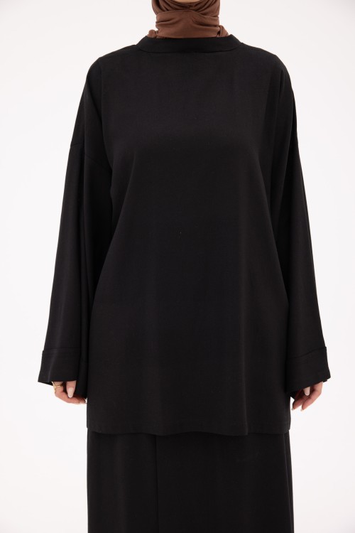 Chemise Éline noir