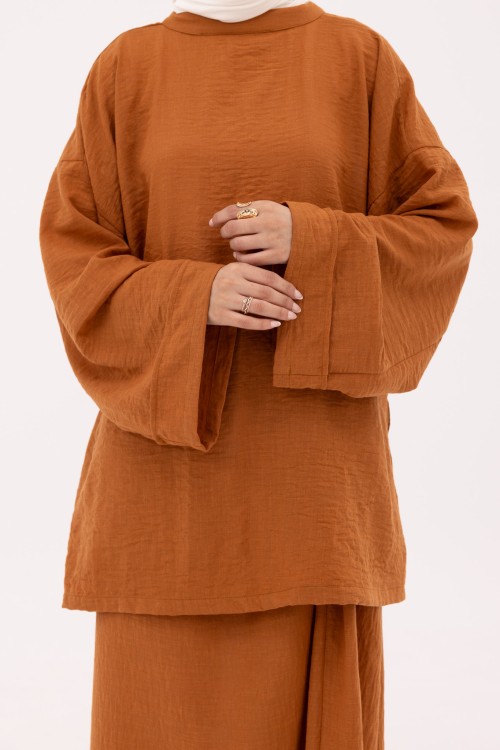 Chemise Éline en Lin terra