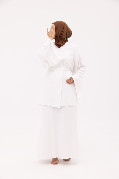 Ensemble Joanna en Lin blanc