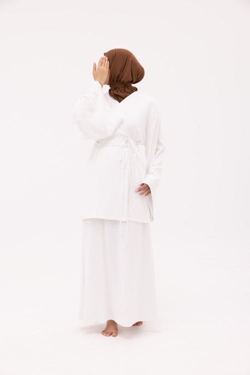 Ensemble Joanna en Lin blanc