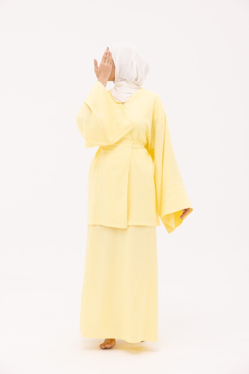 Ensemble Joanna en Lin jaune