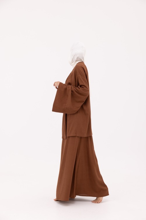 Ensemble Joanna en Lin marron